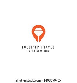 Unique logos for lollipops travel