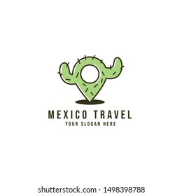 Unique logos for mexican travel