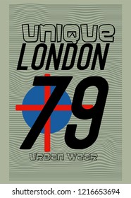unique london,t-shirt design