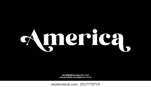 Unique lowercase alphabet retro style display font vector