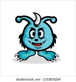 Unique and luxurious character mascot design logo.