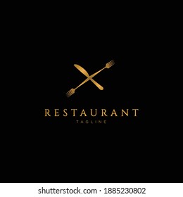 Diseño único y lujoso del logotipo del restaurante 1