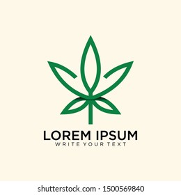 unique and luxurious strong leaf logo