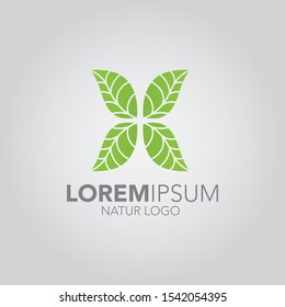 unique and luxurious strong leaf logo