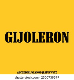 unique luxury and elegant serif font glamour style