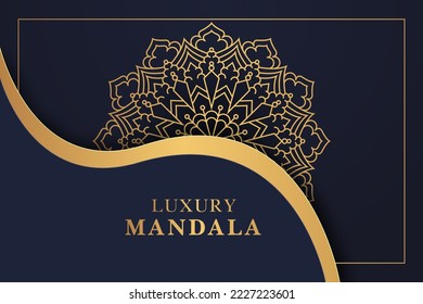 Unique Luxury Islamic Mandala Background Design