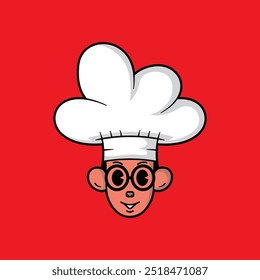 unique male chef logo mascot, suitable for you needs