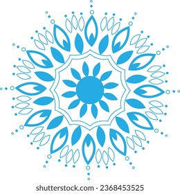 unique mandala design vector art 