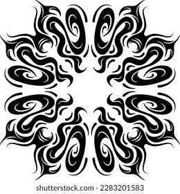 unique mandala ornament vector for design template