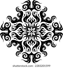 unique mandala ornament vector for design template