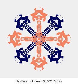 unique mandala vector, flower, petals, bloom, red, black, background, hand art, creative, motif, monogram, symmetries, decorative