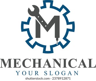 Logo mecánico único para cada empresa 