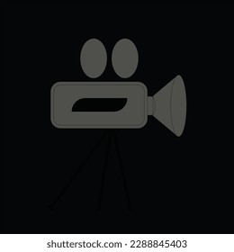 unique media icon set vintaged