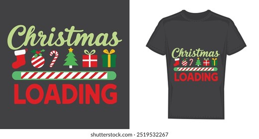 Unique Merry Christmas t-shirt design