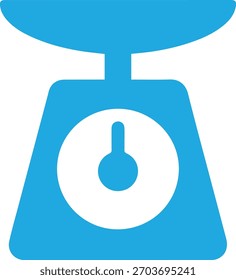 Icono de escala de cocina único y mínimo