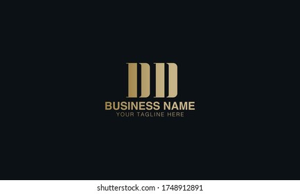 Estilo mínimo único Añadir el logotipo de icono sencillo basado en la letra inicial.
