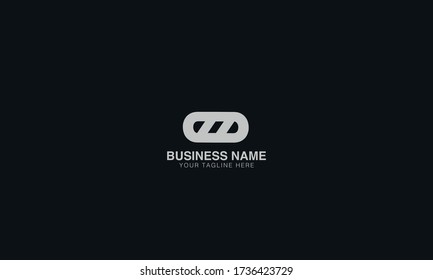 Unique Minimal Style steaming pill   initial based letter icon logo.
