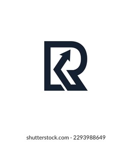 Unique and Minimalist Letter R Logo Design