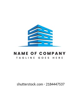 Modelo de logotipo creativo 3D exclusivo y moderno para empresas