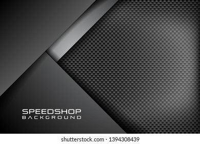 Unique Modern Abstract Carbon Automotive Background for all business company with high end look