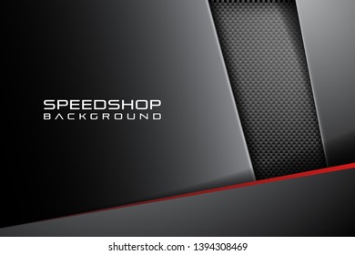 Unique Modern Abstract Carbon Automotive Background for all business company with high end look