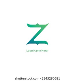 Unique and Modern Alphabet Z letter Icon logo  | Luxury Decorative Z letter Icon logo | Gradient Z Letter Logo.