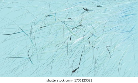 Unique modern art abstract vector background from fashionable scratches