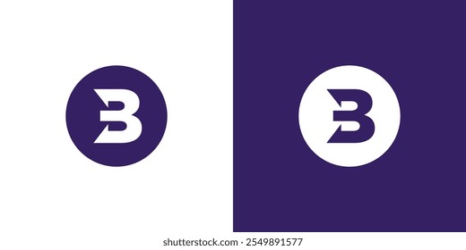 Unique and modern  B  logo design 3
