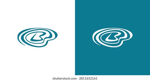 Unique and modern B wood logo design.