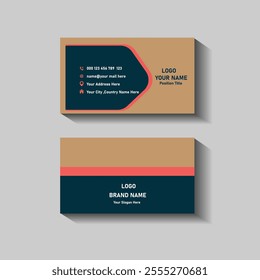 Unique and Modern Business Card Design