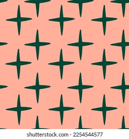 Unique modern Christmas illustrations, hand-drawn patterns