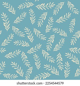 Unique modern Christmas illustrations, hand-drawn patterns