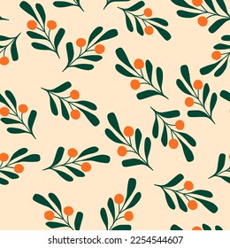 Unique modern Christmas illustrations, hand-drawn patterns