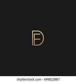 6,074 Letter d and f logo Images, Stock Photos & Vectors | Shutterstock