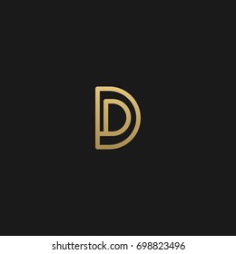 Alphabet Letter D Abstract Logo Vector Stock Vector (Royalty Free ...