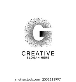 Unique Modern Creative elegant letter G logo Abstract template Design. Premium Monogram Vector