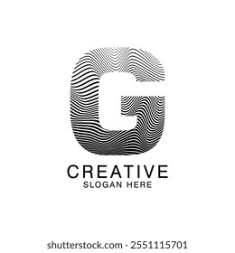 Unique Modern Creative elegant letter G logo Abstract template Design. Premium Monogram Vector