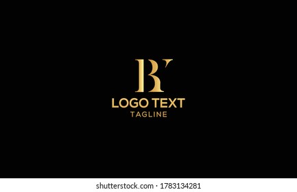 Unique modern creative elegant luxurious artistic gold and black color BY initial based letter icon logo