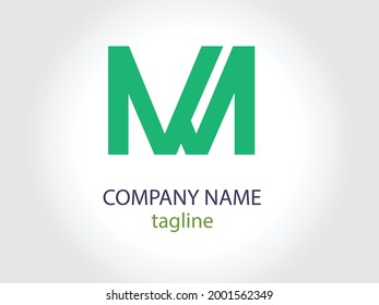 Unique modern creative elegant luxurious artistic black and gold color M initial based letter icon logo.
