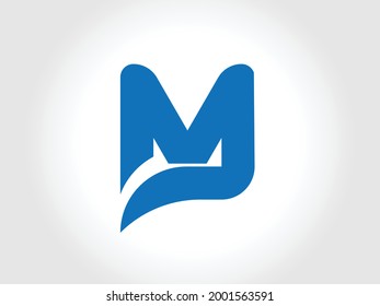 Unique modern creative elegant luxurious artistic black and gold color M initial based letter icon logo.