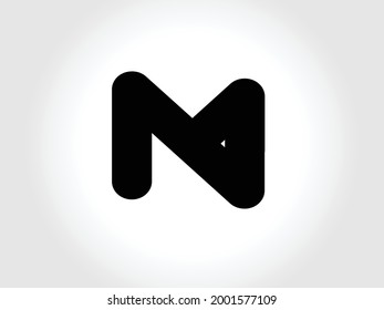Unique modern creative elegant luxurious artistic black and gold color M initial based letter icon logo.