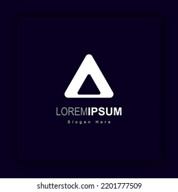 Unique modern creative initial letter A and mountain icon. Suitable for mountaineering communities, outdoor companies, nature lovers