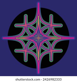 Unique modern design background vector