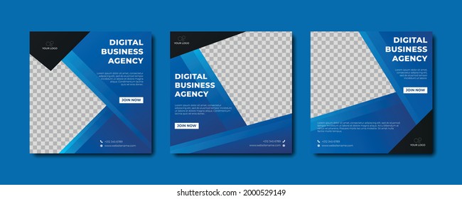 Unique Modern Editable Business Agency Social Media banner template. Anyone can use this Easy Design Promotion web banner for social media.