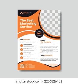 Unique and Modern Editable Flyer Design