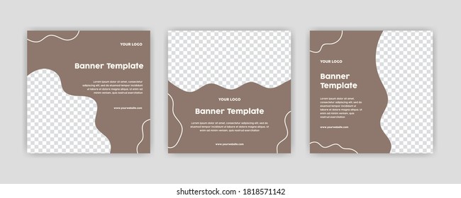 Unique Modern Editable Social Media banner template. Anyone can use this Easy Design Promotion web banner for social media. Modern elegant sales and discount promotions - Vector.
