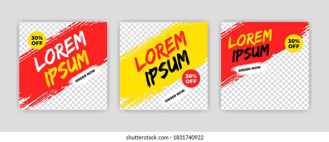 Unique Modern Editable Social Media banner template. Anyone can use this Easy Design Promotion web banner for social media. Modern elegant sales and discount promotions - Vector.