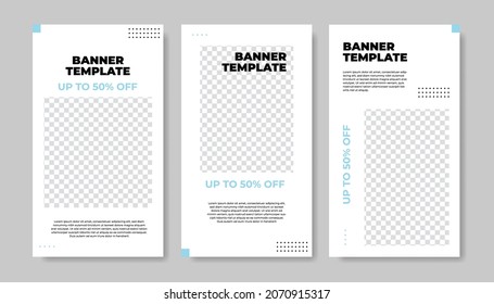 Unique Modern Editable Social Media banner template. Anyone can use this Easy Design Promotion web banner for social media. Modern elegant sales and discount promotions - Vector.