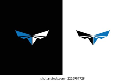 Unique and modern FF initials logo design