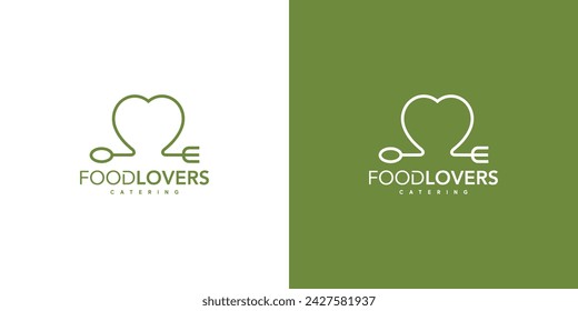  Unique and modern Food lover logo design 3